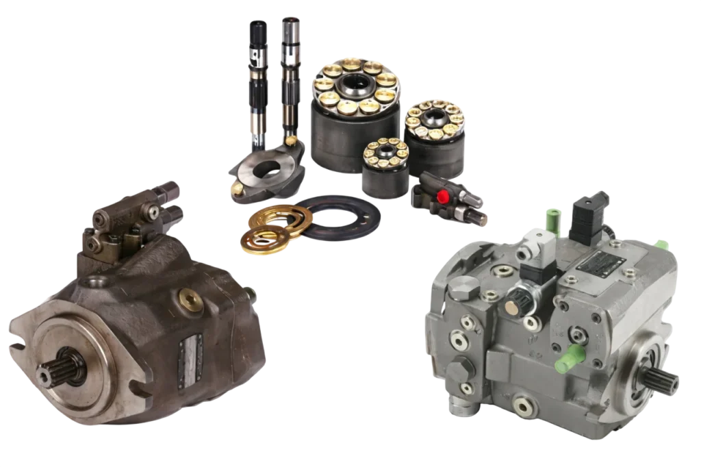 Industrial Rexroth hydraulic components and pumps supplied by a trusted Rexroth Supplier In Bahrain for modern hydraulic systems.