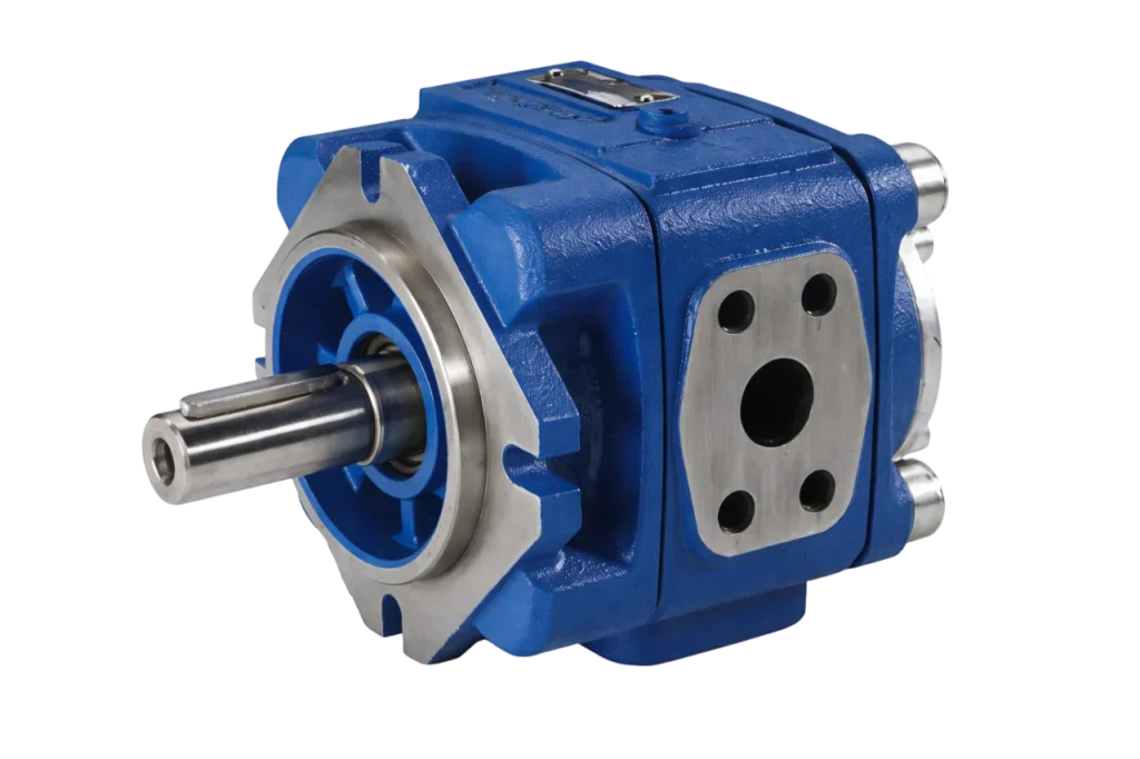Industrial Rexroth hydraulic gear pump used in advanced fluid power systems and heavy duty machinery applications.