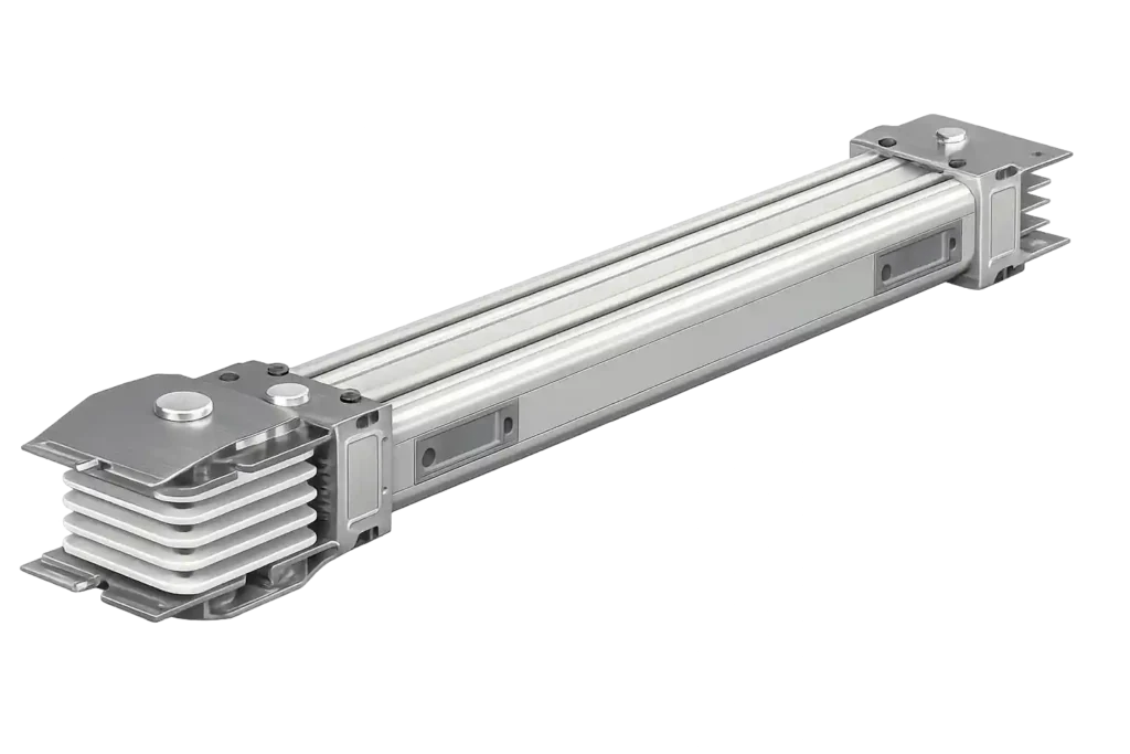 Compact sandwich busbar system supplied by Busbar Suppliers in Bahrain.