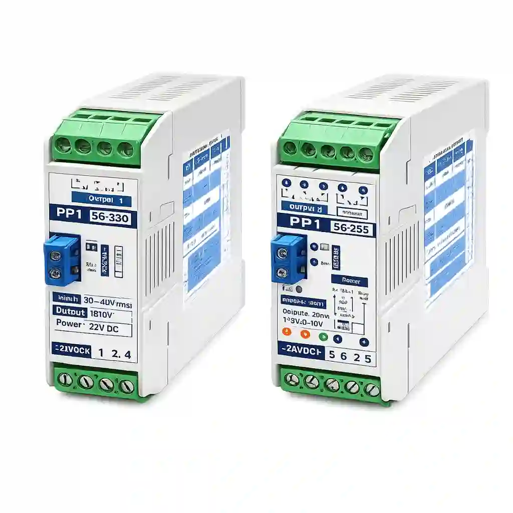 Industrial protection relay modules.