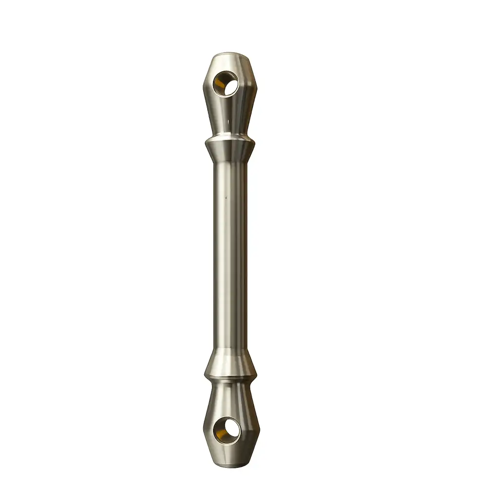 Precision industrial pump connecting rod component.