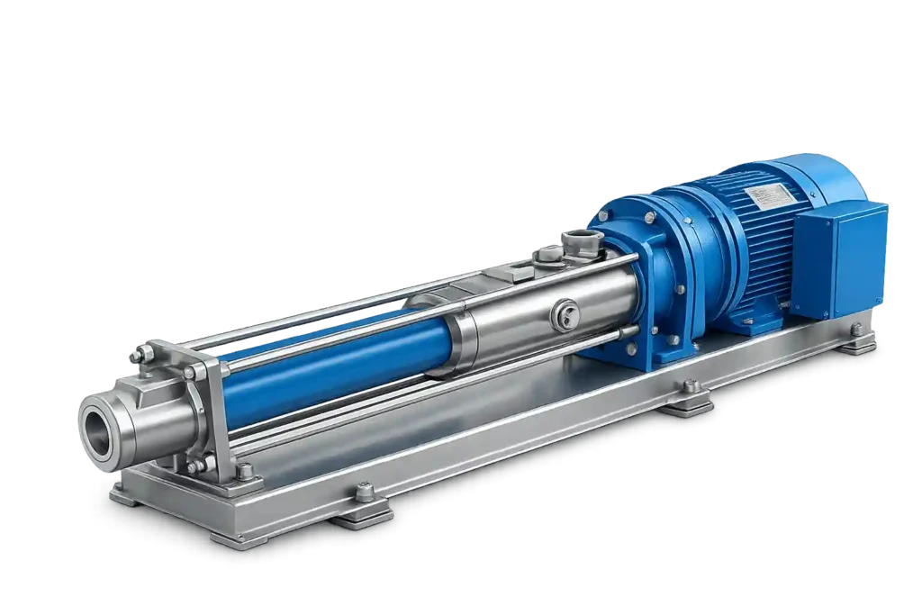 Industrial screw pump system for allweiler pumps parts in Bahrain.