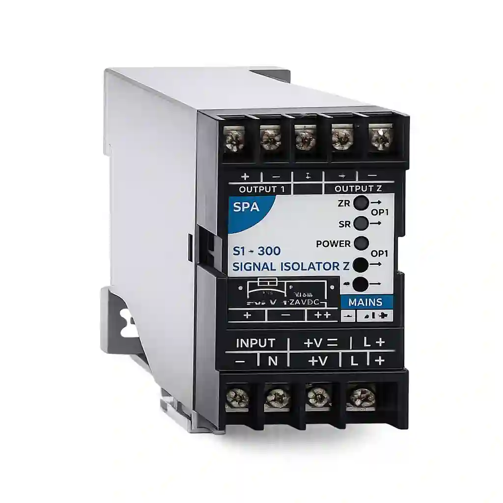 Industrial signal conditioner control unit.