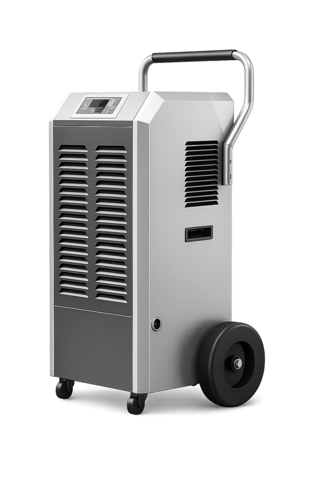 Portable industrial unit by a trusted dehumidifier supplier in Bahrain.