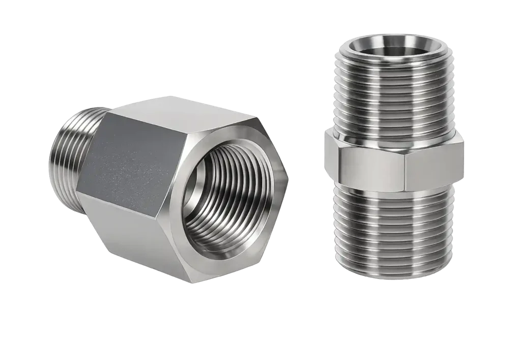 Threaded stainless steel high pressure autoclave fittings in Bahrain for industrial systems