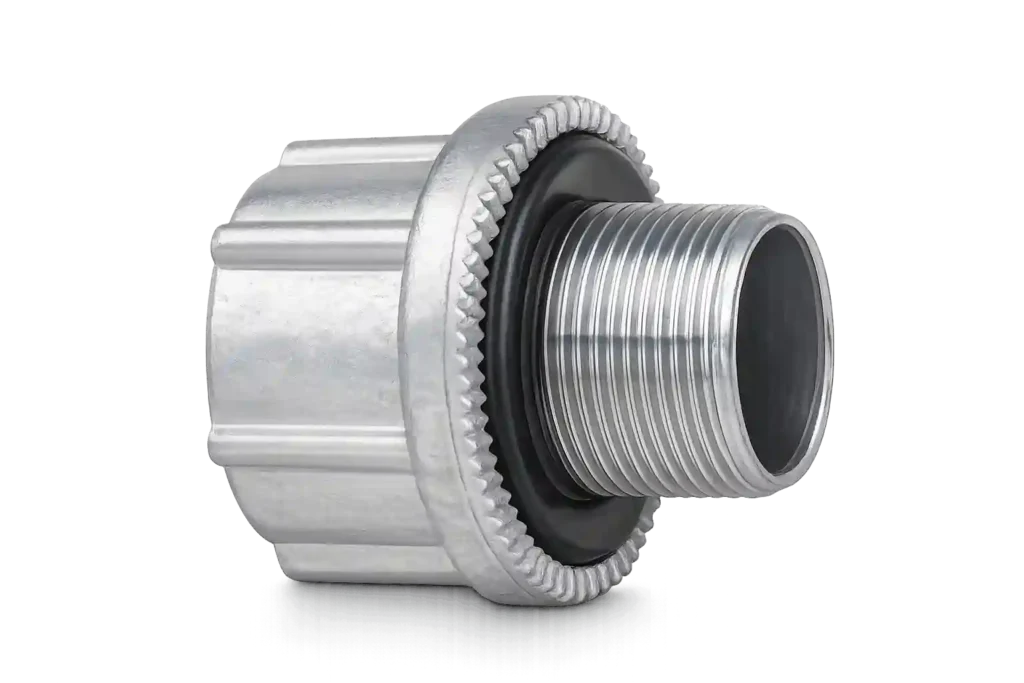 Industrial conduit union fitting from Crouse Hinds suppliers in Bahrain.