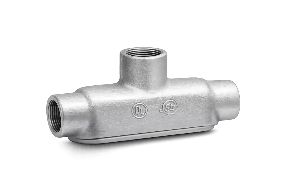 Conduit outlet fitting supplied by Crouse Hinds suppliers in Bahrain.