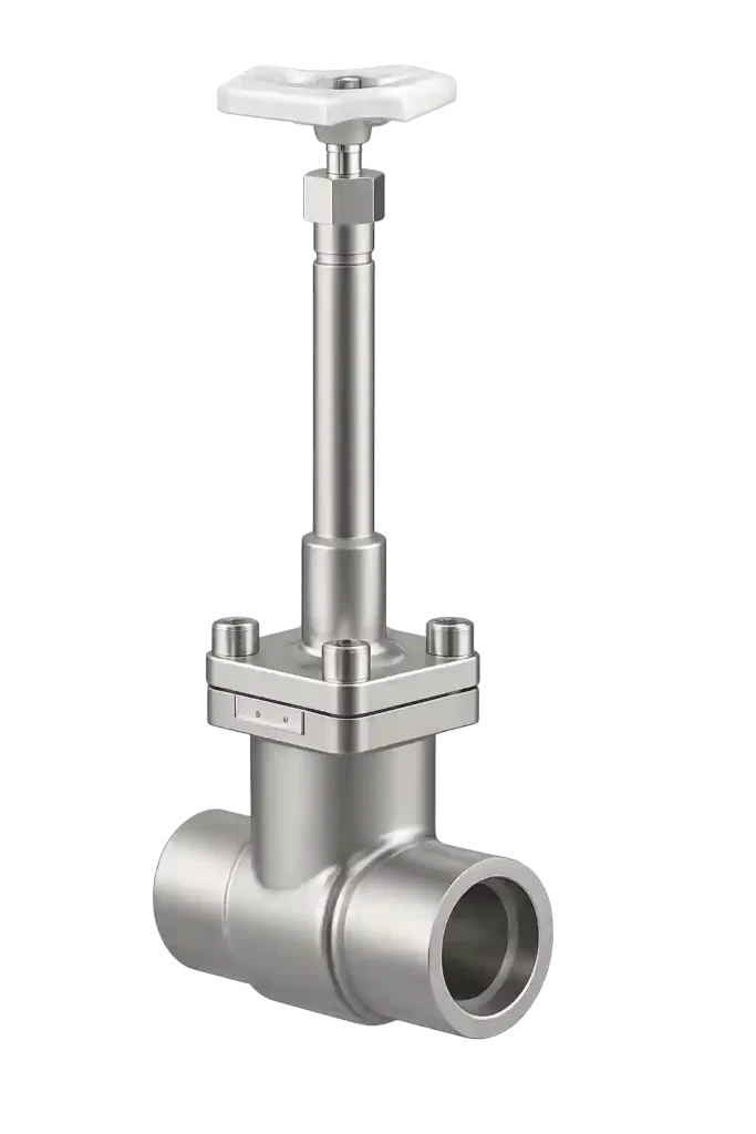 Cryogenic gate valve supplied by reliable cryogenic valve suppliers in Bahrain.