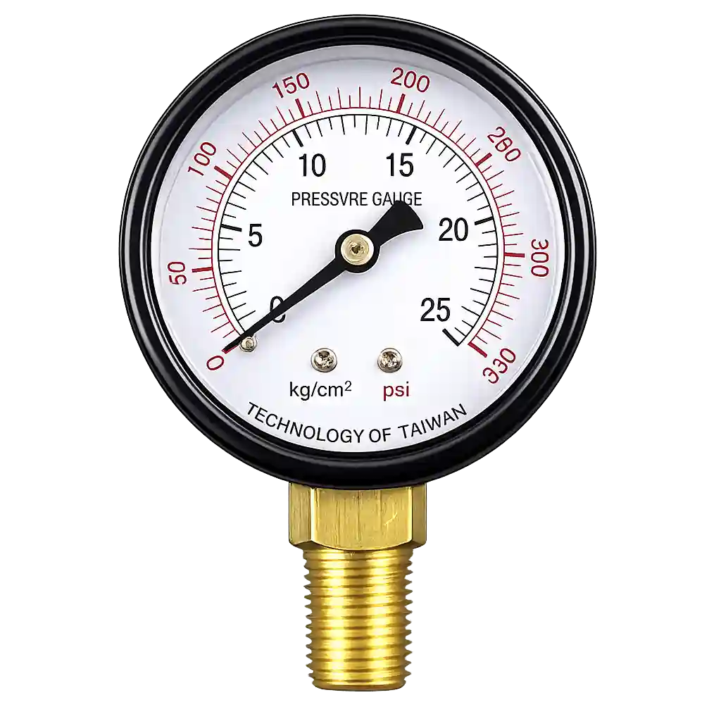 Industrial pressure gauge supplied by a trusted pressure gauge supplier in Bahrain for accurate pressure measurement.