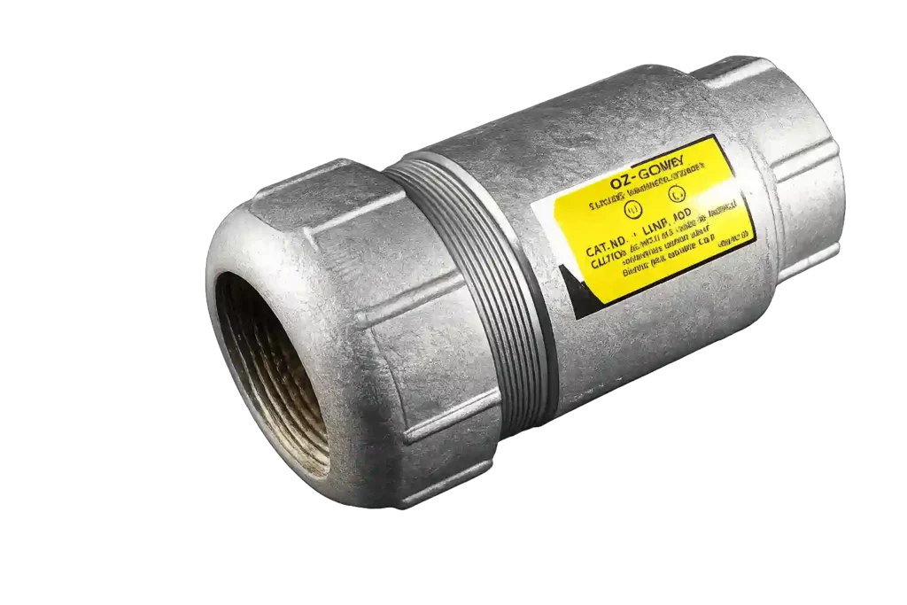 Oz-Gedney sealing conduit fitting supplied by Oz-Gedney suppliers in Bahrain for hazardous location electrical installations.