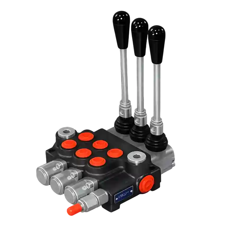 Hydraulic directional control valve for fluid power systems.
