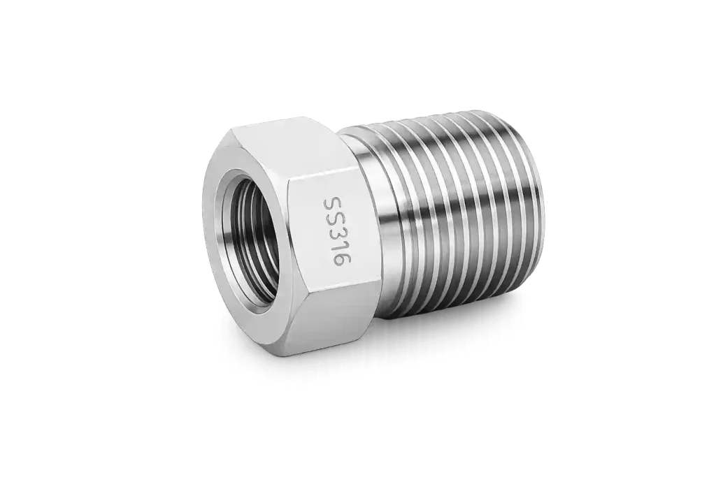 Male thread pipe adapter supplied by tube fitting suppliers in Bahrain.