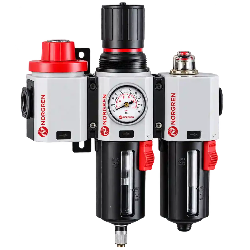 Norgren air preparation unit for industrial pneumatic systems in Bahrain.