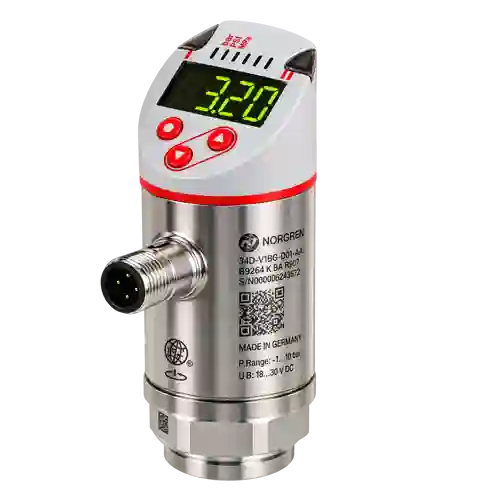 Norgren digital pressure sensor.