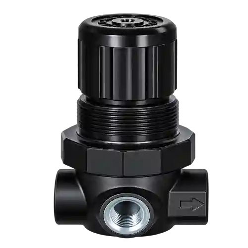 Norgren pressure regulator.